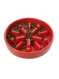 Load image into Gallery viewer, [Spark] Slow Feeder Dog Bowls - Red / Green / Blue